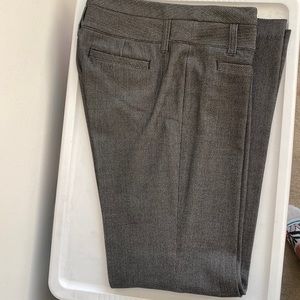 Express - Editor Size 0R slacks Gray Black pants